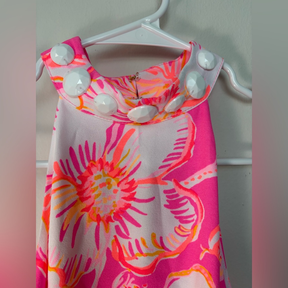 NWT Lilly Pulitzer Women’s Pink Beachy Alli Dress Size XS sku#117 - Picture 3 of 12